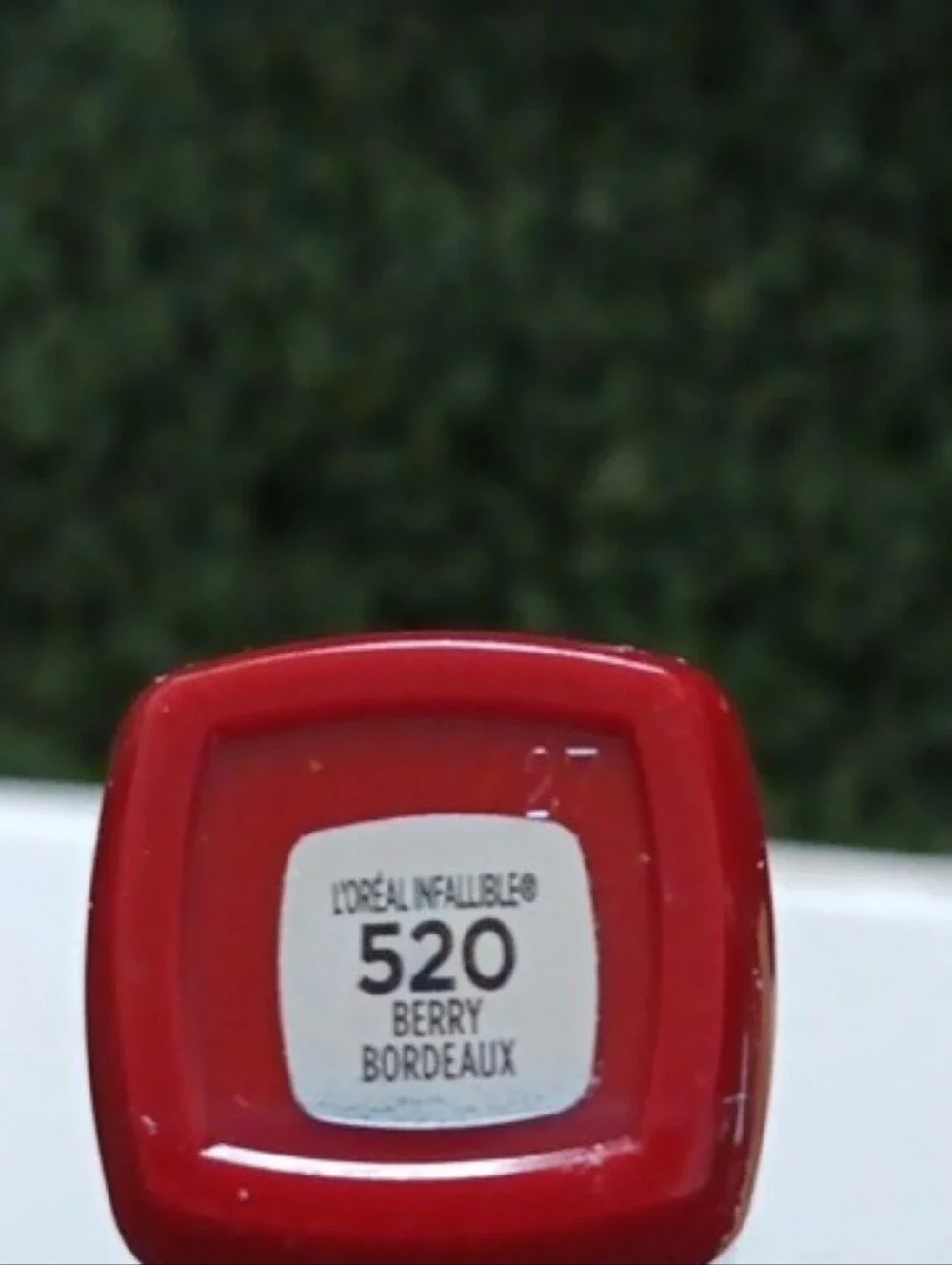 L'Oréal Bold Red Lip Color Stick Berry Bordeaux. New